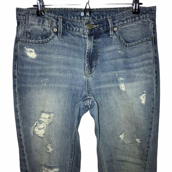BDG Slim Boyfriend Distressed Light Jeans 27 27 - Picture 3 of 9
